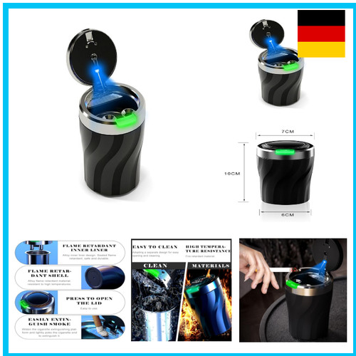 Aschenbecher mit deckel - aschenbecher,
