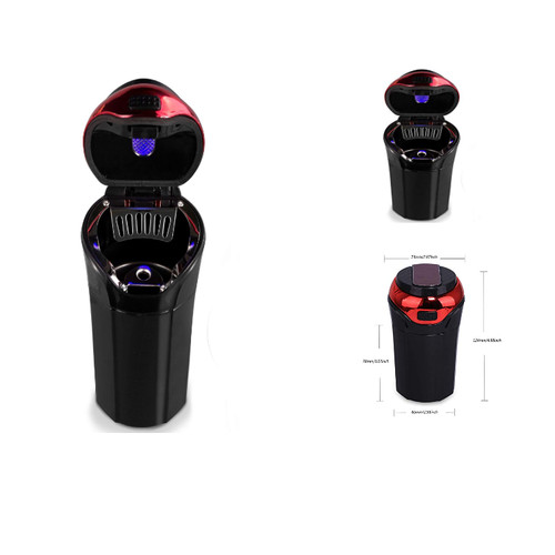 Autoaschenbecher mit led - mit, led-licht
