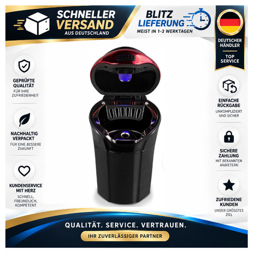 Aschenbecher auto mit - aschenbecher,