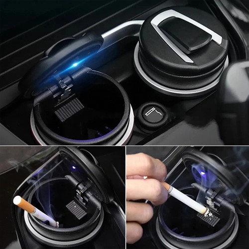 Auto aschenbecher mit led - 2x,