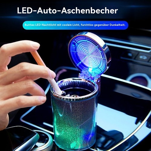 Auto aschenbecher mit led - auto, aschenbecher,mit